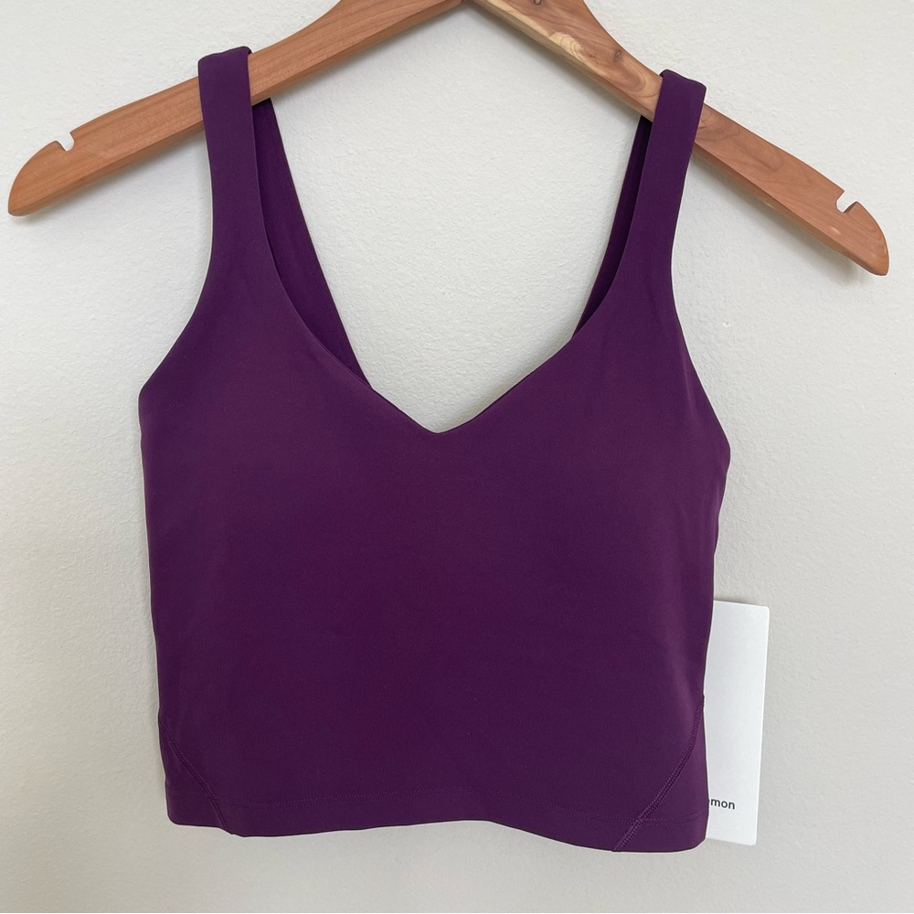 NWT Lululemon Align Tank Dramatic Magenta Size 0